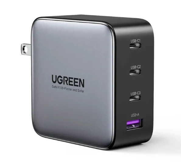 Ugreen 40737 mobile device charger Mobile phone, Netbook, Smartphone, Tablet, Universal Black, Gray AC Indoor — gallery 63375603