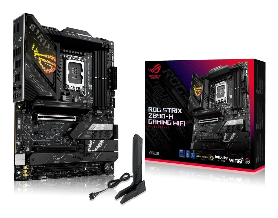 ASUS ROG STRIX Z890-H GAMING WIFI Intel Z890 LGA 1851 (Socket V1) ATX — gallery 101079987