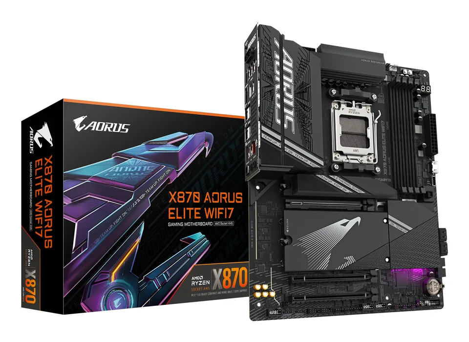 GIGABYTE X870 AORUS ELITE WIFI7 AMD X870 Socket AM5 ATX — gallery 94889855