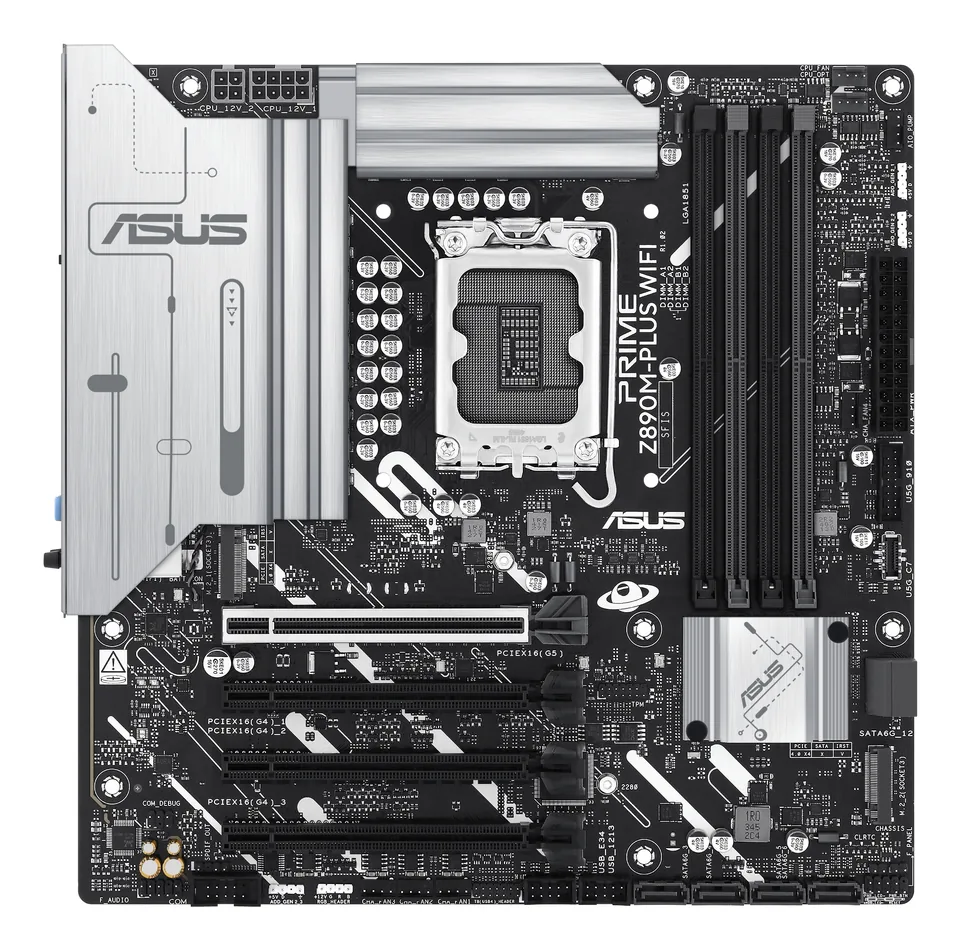 ASUS PRIME Z890M-PLUS WIFI Intel Z890 LGA 1851 (Socket V1) micro ATX — gallery 96306811