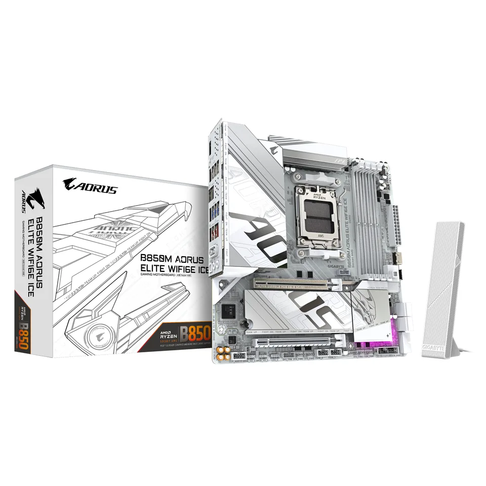 B850M AORUS ELITE WIFI6E ICE — gallery 98644187