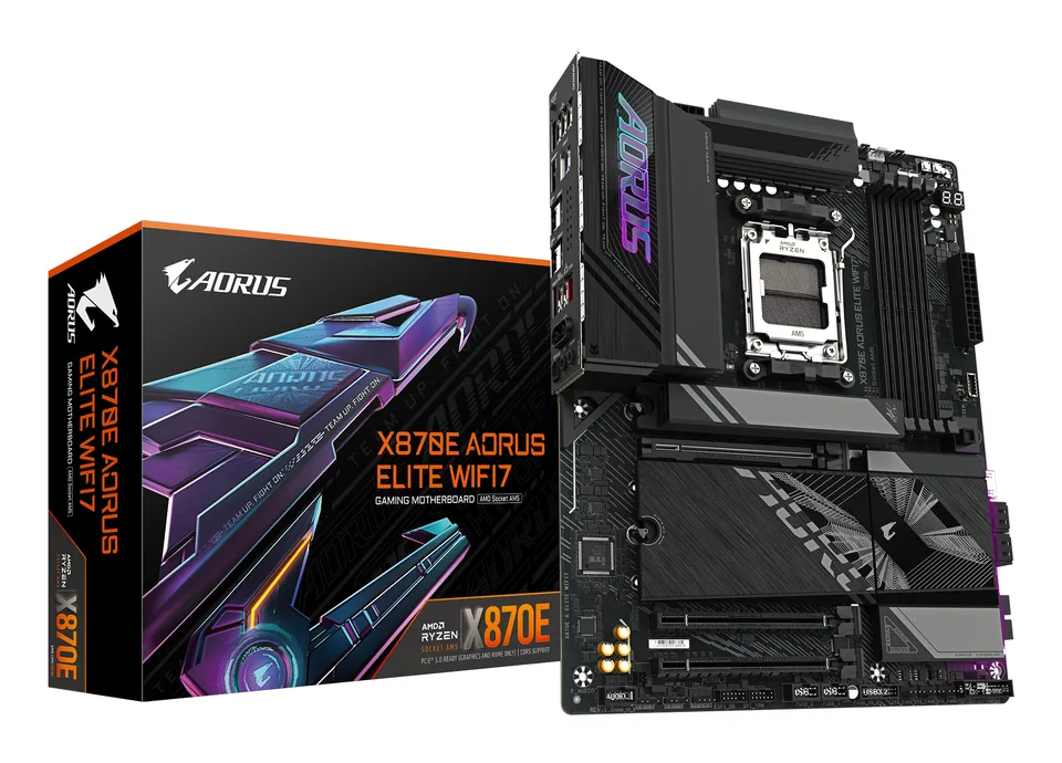 GIGABYTE X870E AORUS ELITE WIFI7 AMD X870E Socket AM5 ATX — gallery 94889293
