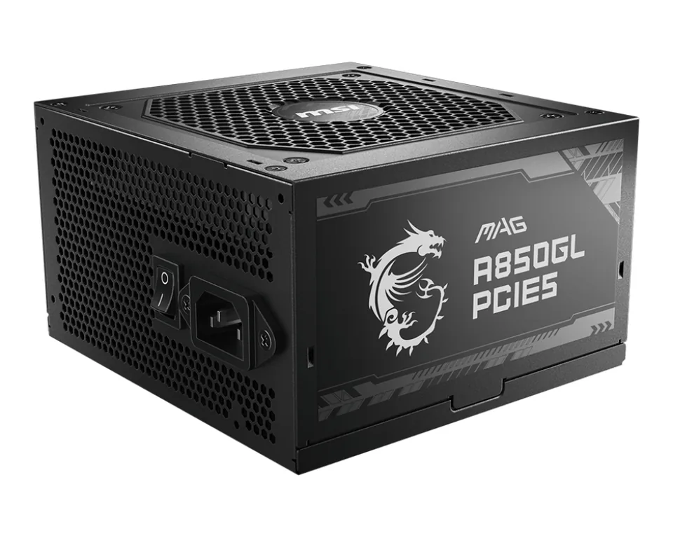 MSI MAG A850GL PCIE5 power supply unit 850 W 20+4 pin ATX ATX Black — gallery 77770099