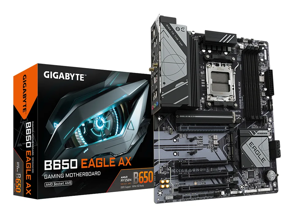 GIGABYTE B650 EAGLE AX motherboard AMD B650 Socket AM5 ATX — gallery 85380527