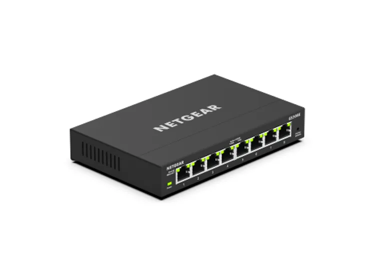 NETGEAR GS308E network switch L2/L3 Gigabit Ethernet (10/100/1000) Black — gallery 58954990