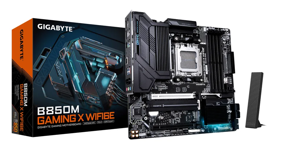 GIGABYTE B850M GAMING X WIFI6E AMD B850 Socket AM5 micro ATX — gallery 98643622