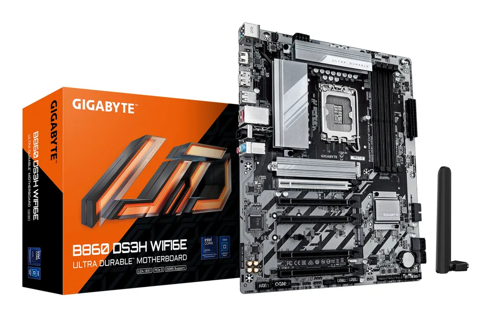 GIGABYTE B860 DS3H WIFI6E motherboard Intel B860 LGA 1851 (Socket V1) ATX — gallery 98652140