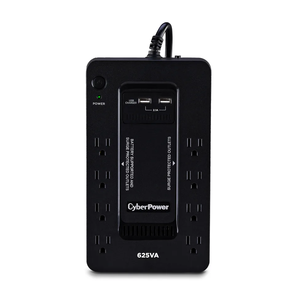 CyberPower ST625U uninterruptible power supply (UPS) Standby (Offline) 0.625 kVA 360 W 8 AC outlet(s) — gallery 29485240