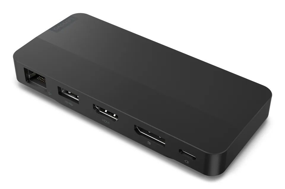 Lenovo 40B90000US laptop dock/port replicator Wired USB 3.2 Gen 2 (3.1 Gen 2) Type-C Black — gallery 119259462